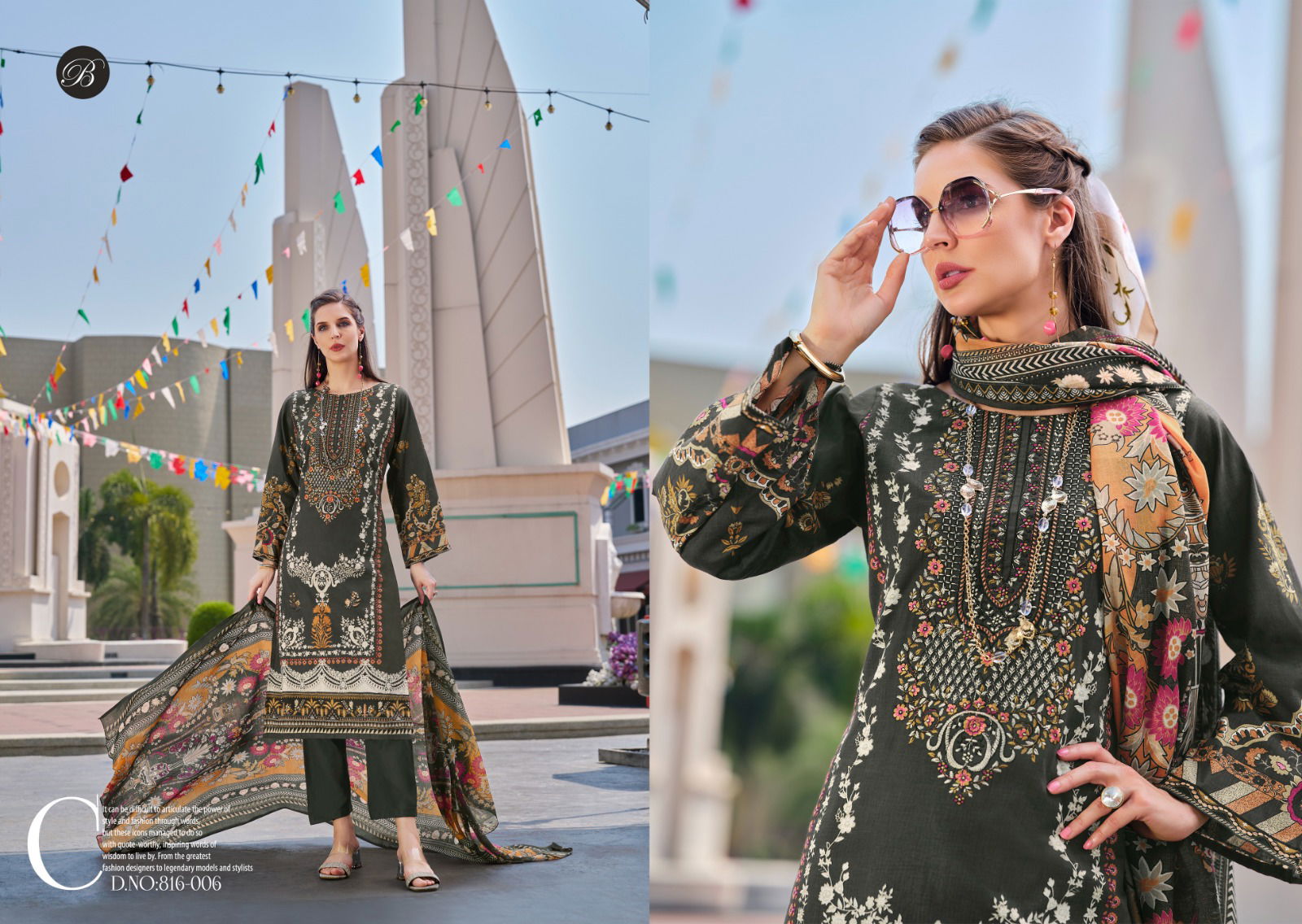 Naira Vol 100 By Belliza Cotton Printed Dress Material Exporters In India