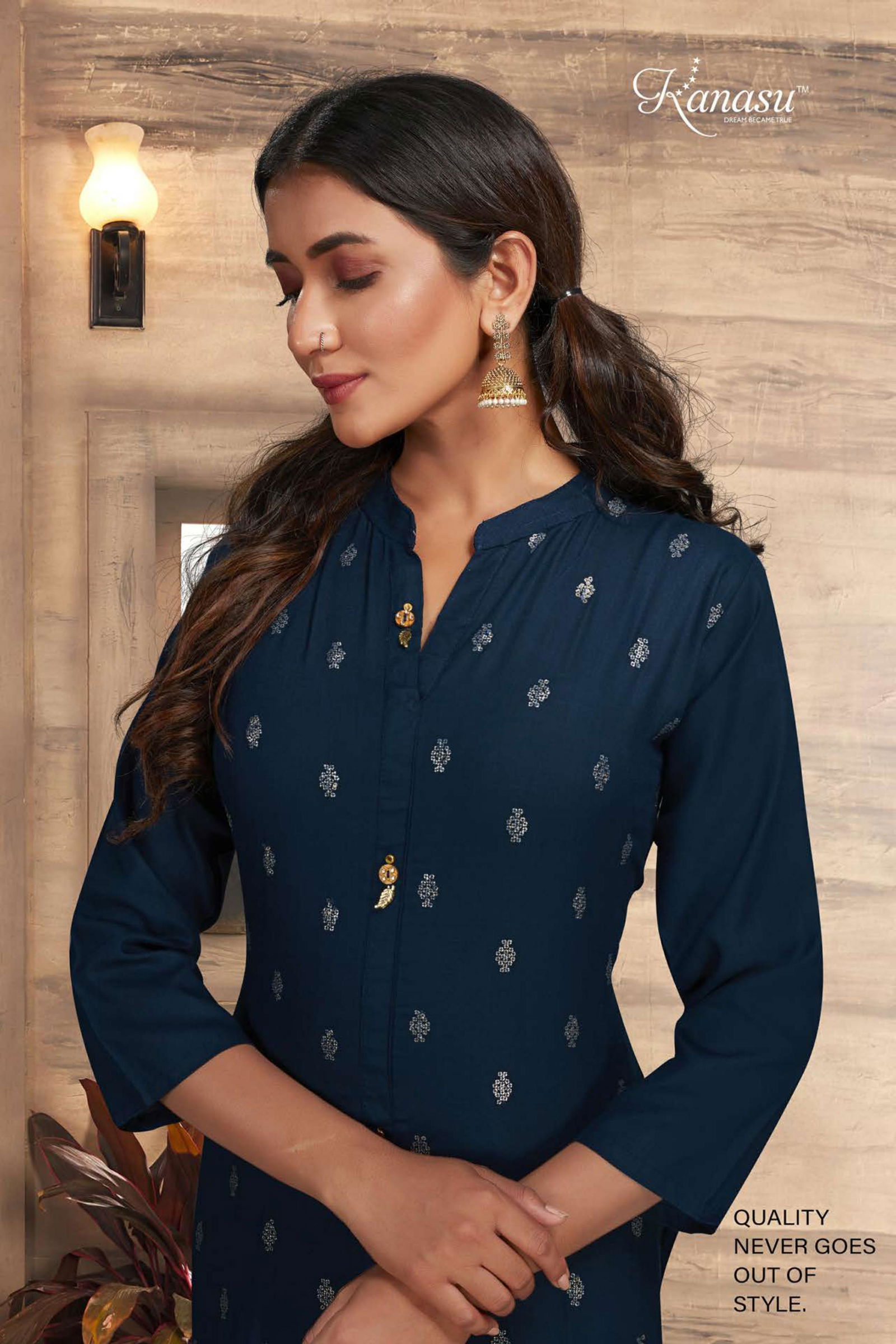 Kanasu Polo 2 Classic Fancy Wear Rayon Designer Kurti Collection