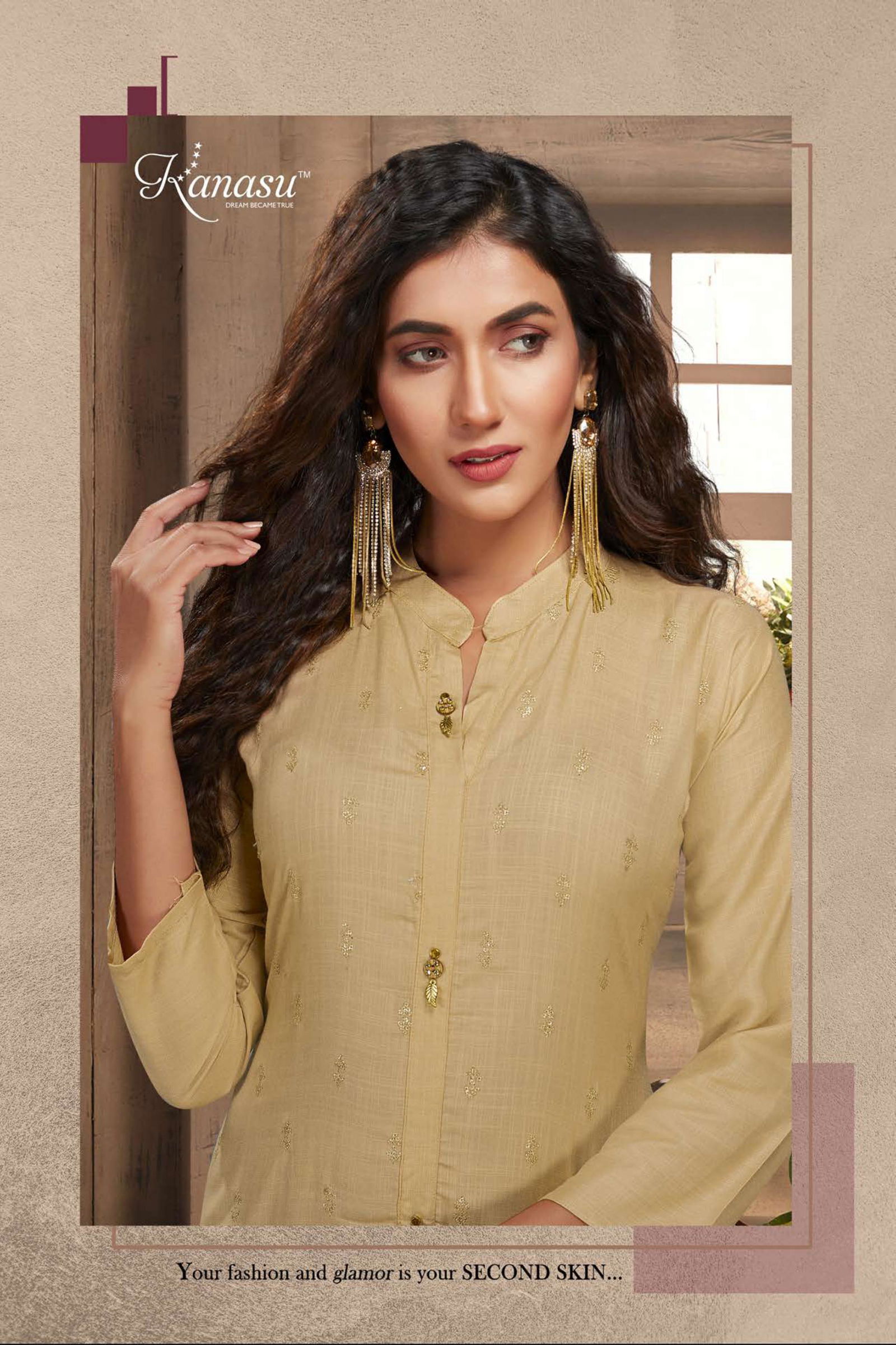 Kanasu Polo 2 Classic Fancy Wear Rayon Designer Kurti Collection