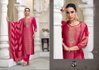 Lekha By Four Dots Organza Silk Jacquard Dress Material Online Wholesale
