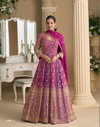 Rutba By Sayuri Georgette Embroidery Gown With Dupatta Wholesale Online