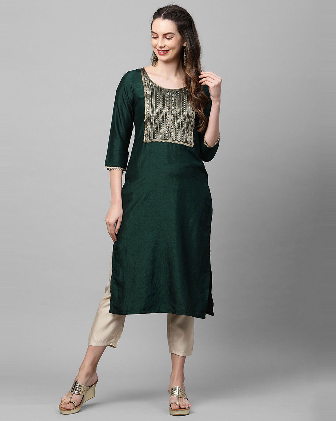 Indo Era Yoke 31 Fancy Designer Festive Wear Fancy Kurti Collection