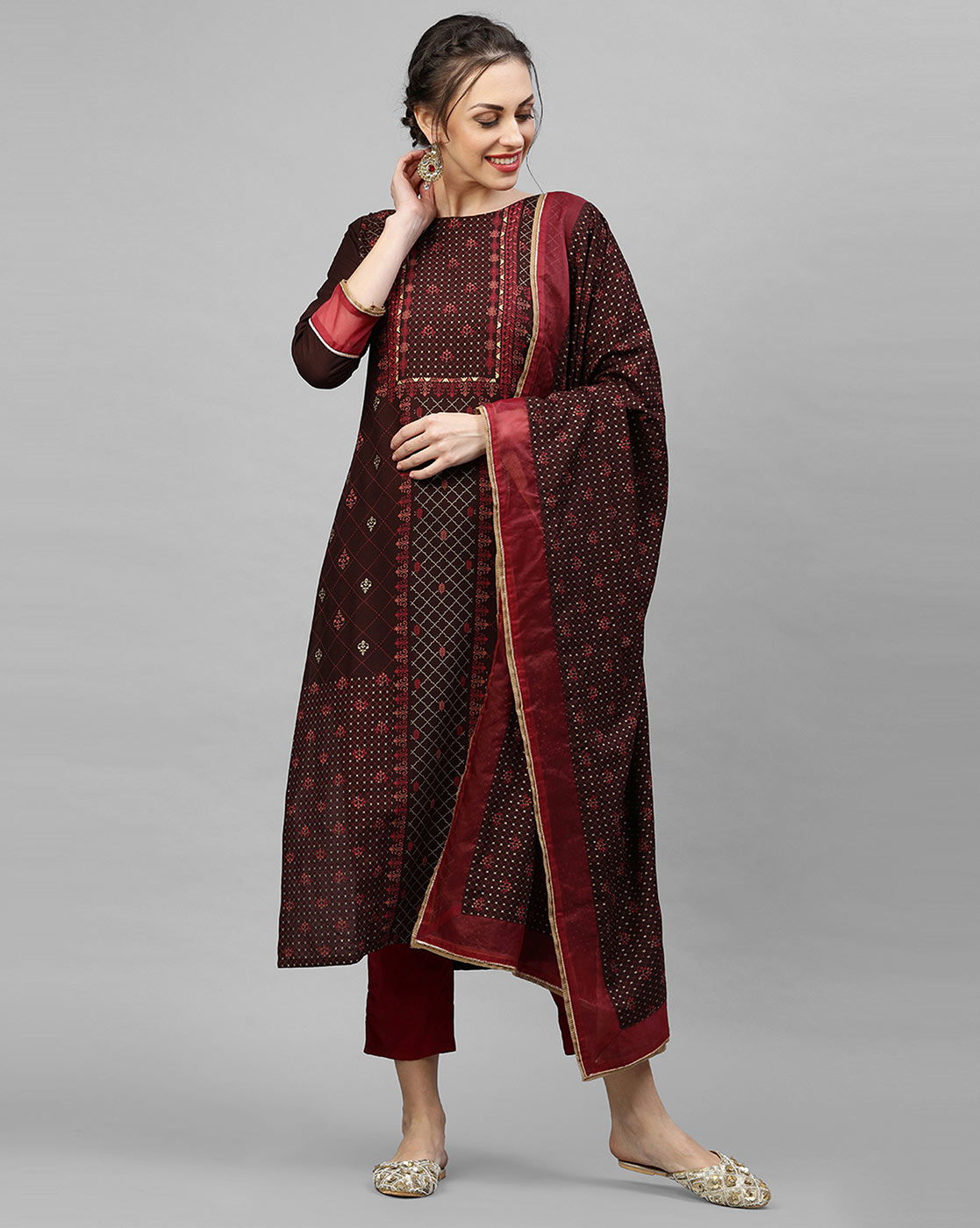 Indo Era 32 Fancy Designer Ethnic Wear Printed Ready Made Collection