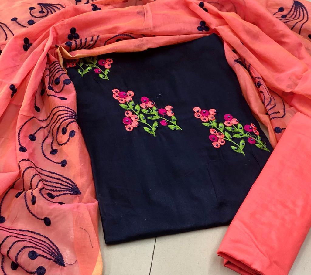 Gng Blossom 2 Festive Wear cotton Designer Dress Material Collection
