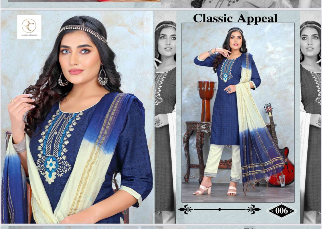 Ramdev Inayat Festive Wear Rayon Heavy Ready Made Dress Collection