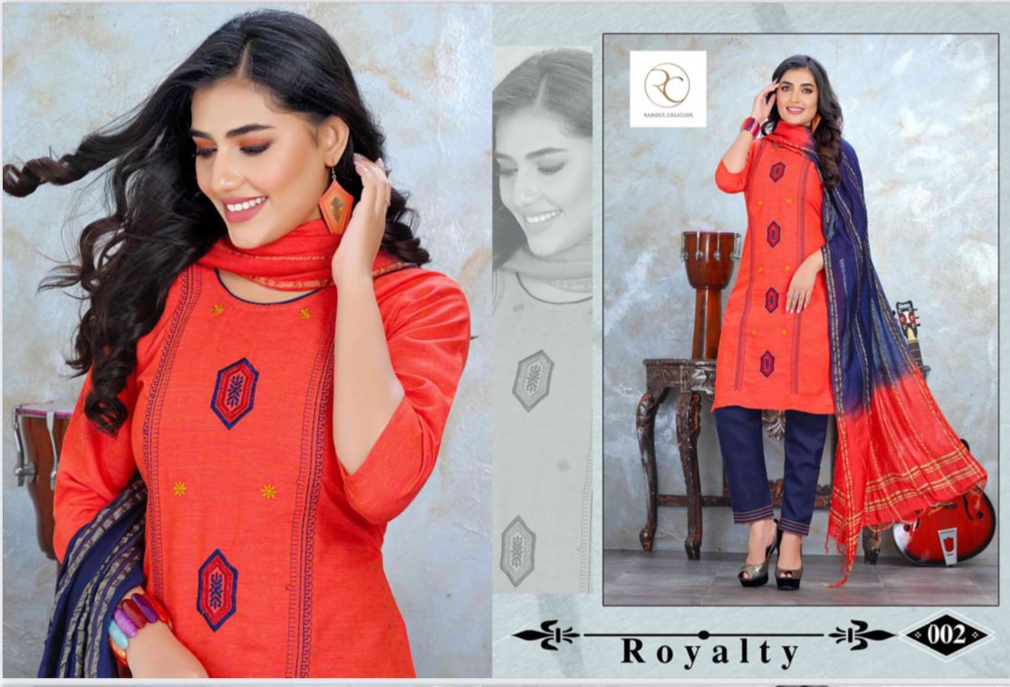 Ramdev Inayat Festive Wear Rayon Heavy Ready Made Dress Collection