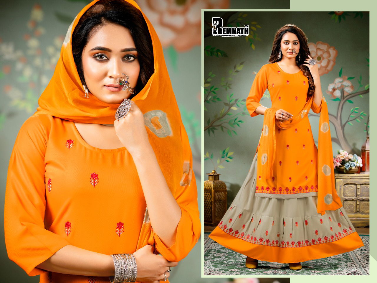 Premnath 8 Festive Wear Rayon Printed Designer Ready Made Collection
