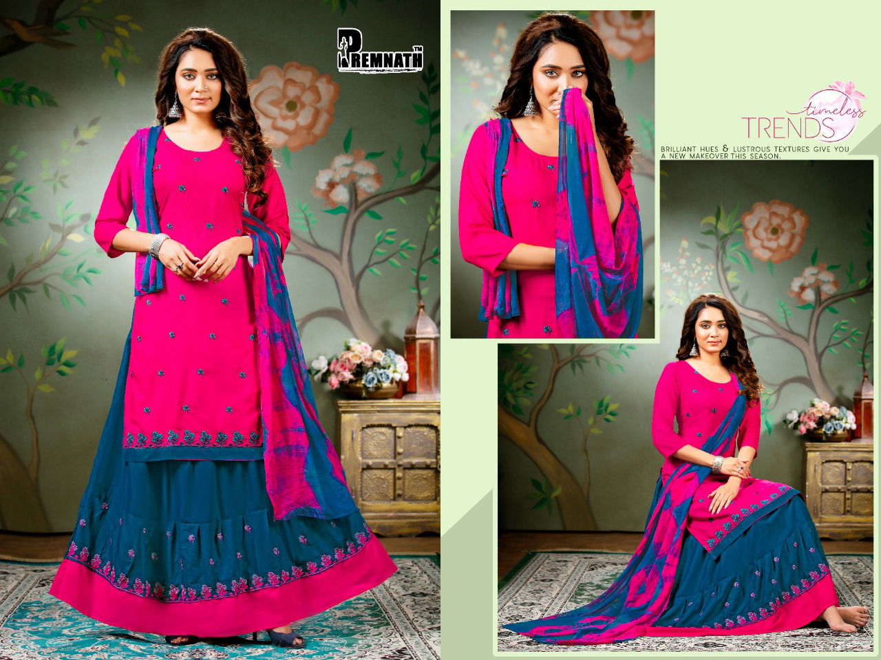 Premnath 8 Festive Wear Rayon Printed Designer Ready Made Collection