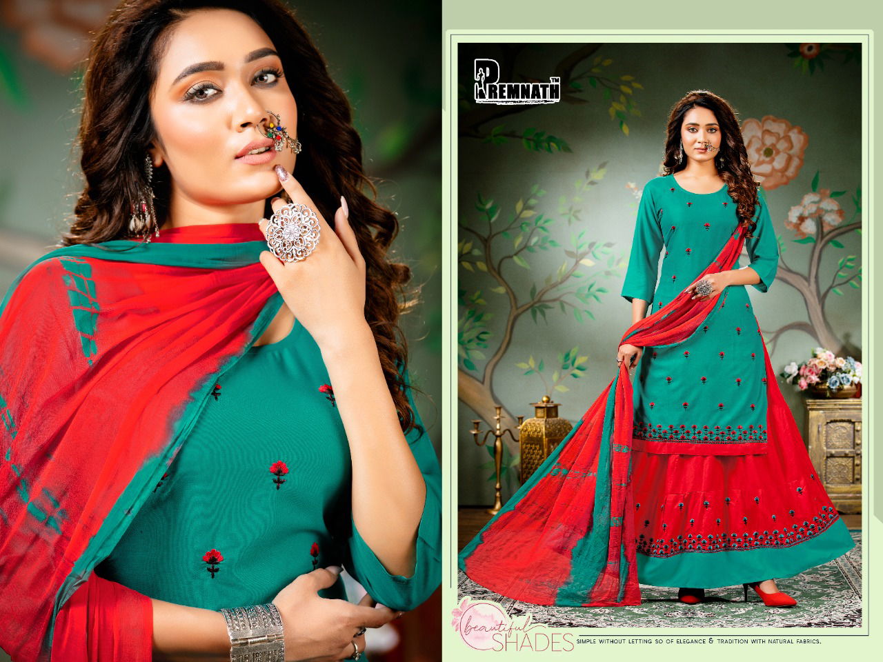 Premnath 8 Festive Wear Rayon Printed Designer Ready Made Collection