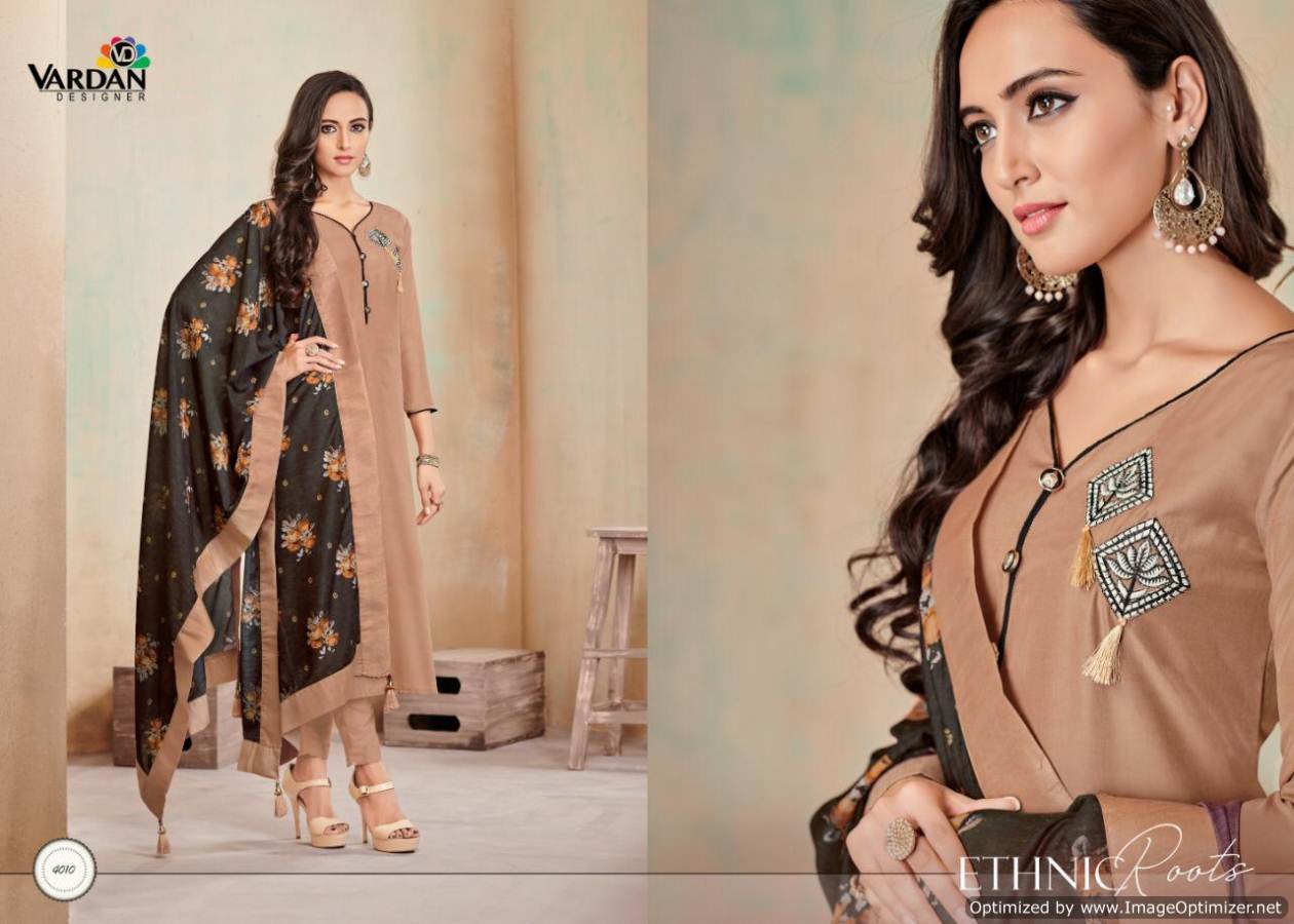 Vardan Kanishka 1 Heavy Designer Ready Made Suit With Embroidery Work and Digital Print Dupatta 