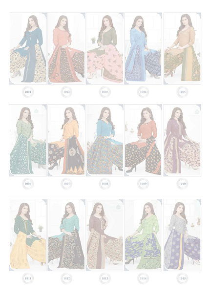 Bhansali Aashma Patiyala 10 Ready Made Regular Wear Cotton Printed Dress Collection