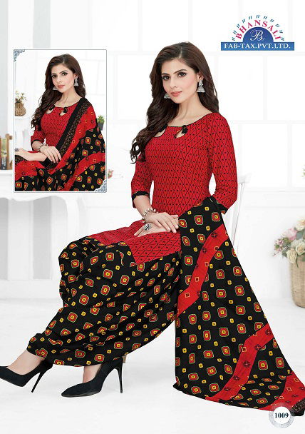 Bhansali Aashma Patiyala 10 Ready Made Regular Wear Cotton Printed Dress Collection