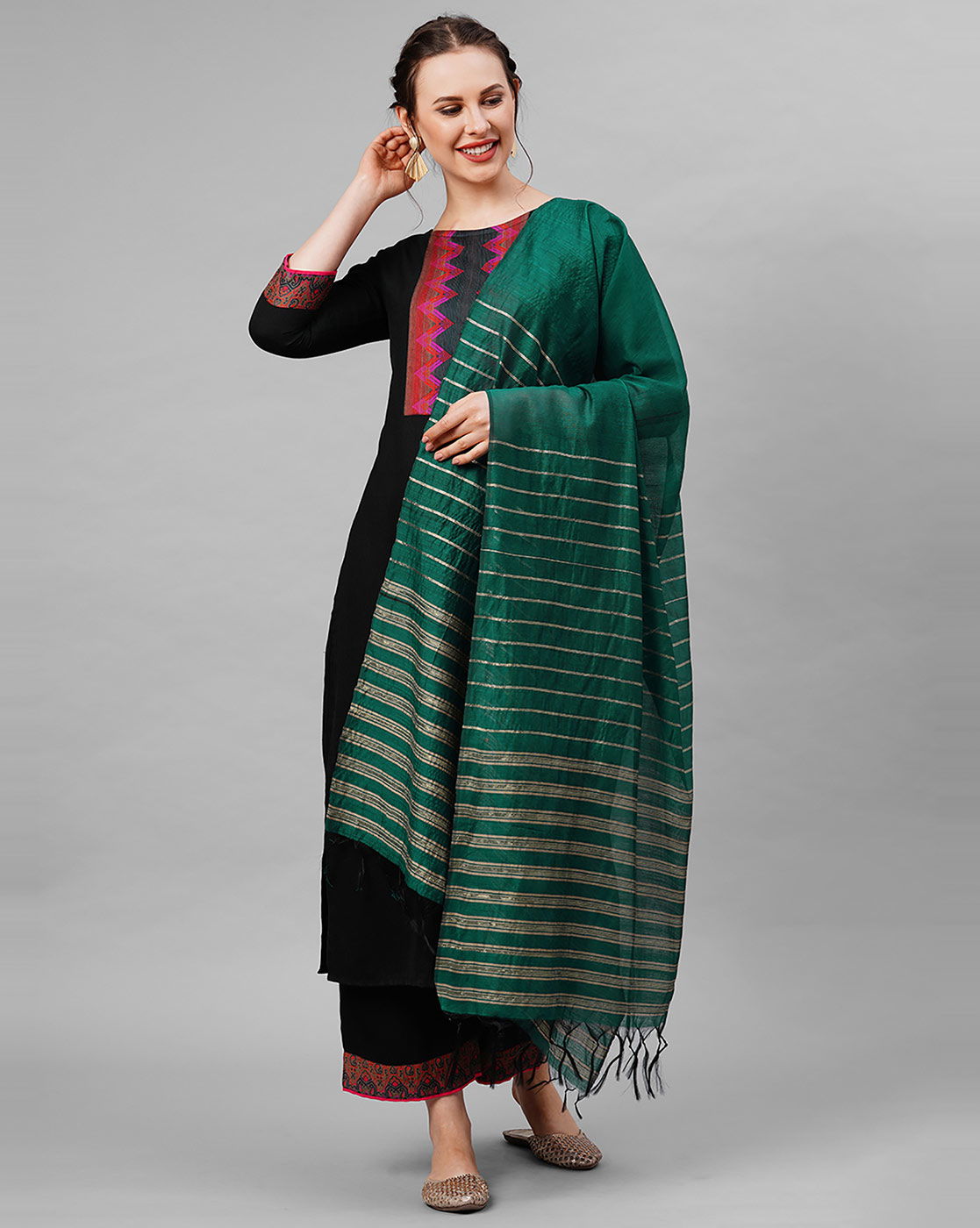 Indo Era Kurta 37 Trendy Stylish Ethnic Wear Cotton Printed Ready Made Collection