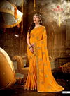 Kalista Euro 3 Latest Designer Festive Wear Vichitra Silk Fancy Saree Collection