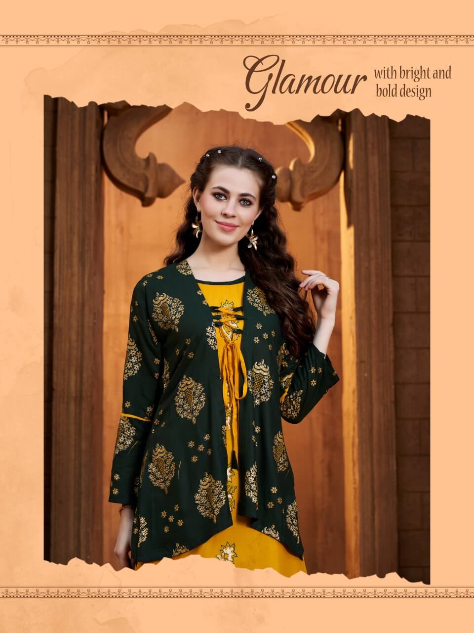 Bonie Mirror 3 Stylish Party Wear Rayon Kurti With Bottom Collection