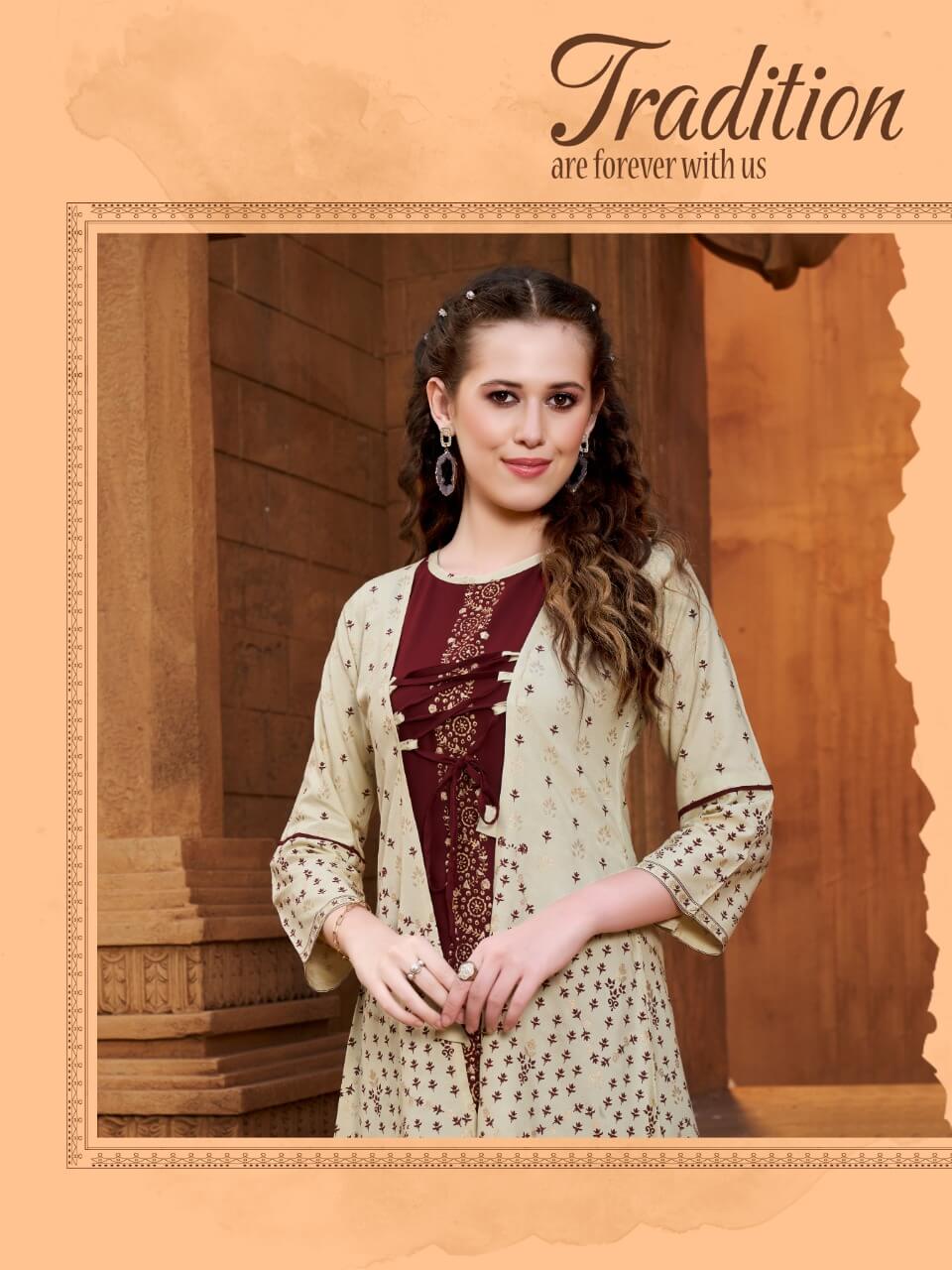 Bonie Mirror 3 Stylish Party Wear Rayon Kurti With Bottom Collection