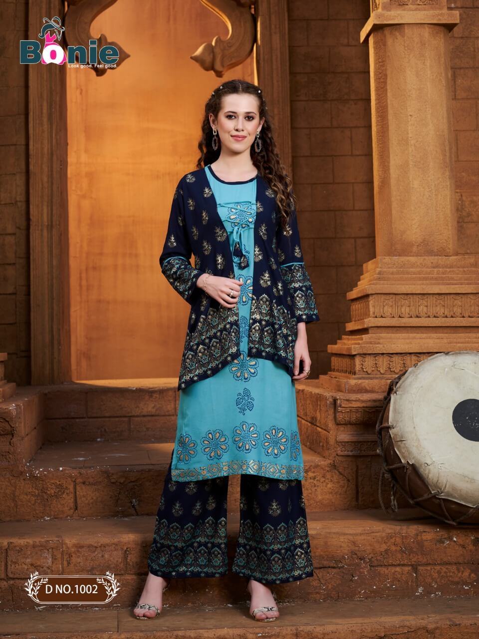 Bonie Mirror 3 Stylish Party Wear Rayon Kurti With Bottom Collection
