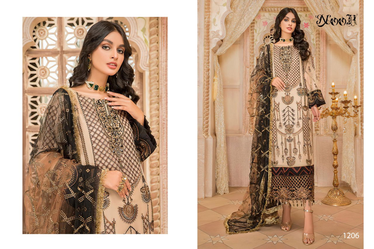 Noor Rangoon 2 Heavy Fancy Georgette Festive Wear Pakistani Salwar Kameez