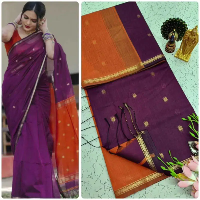 Aab Chhaya Silk Cotton Casual Wear Saree Wholesale Market In Surat With Price