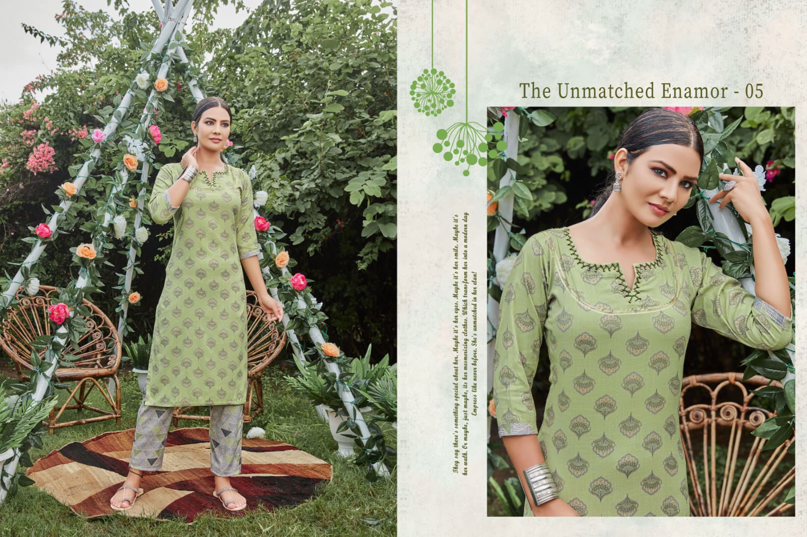 Tips Tops Merlyn 2 Fancy Ethnic Wear Heavy Rayon Kurti With Bottom Collection