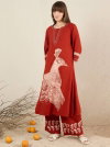 Indo Era 2581 Printed Viscose Fancy Kurti With Bottom Wholesale Online