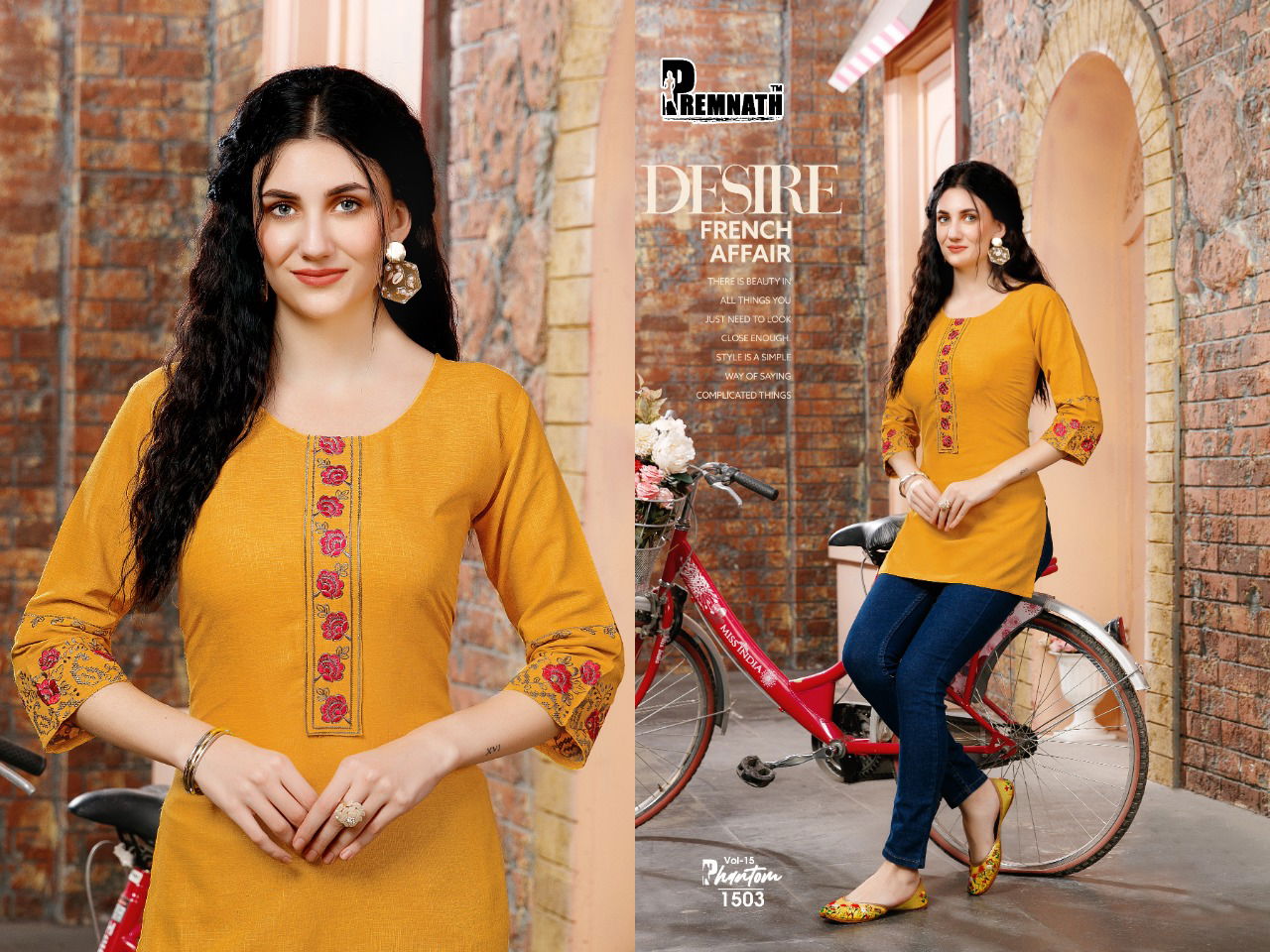 Premnath Phantom 15 Fancy Ethnic Wear Rayon Fancy Ladies Top Collection