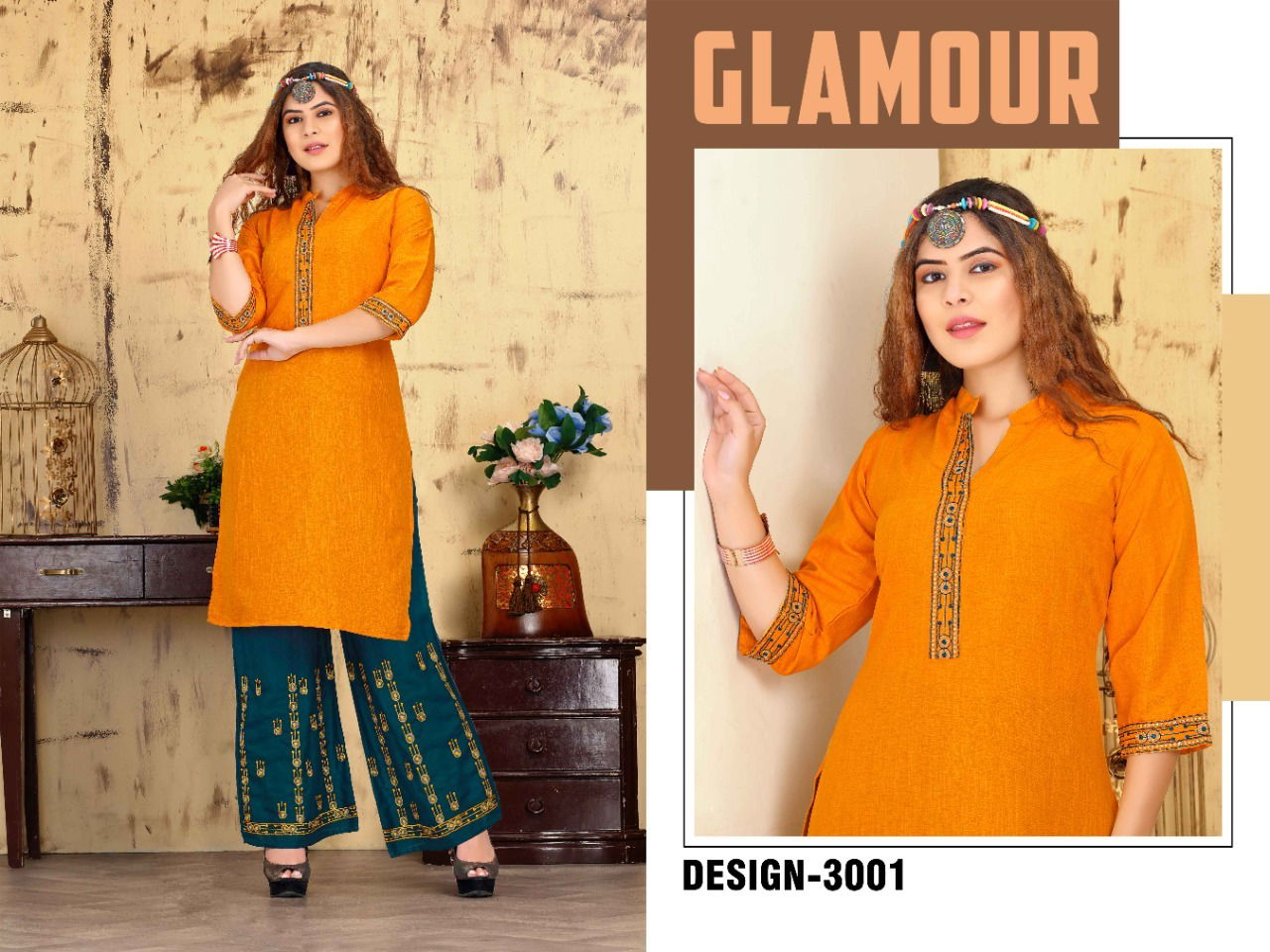 Beauty Queen Shahi Libas Casual Wear Rayon Printed Kurti With Bottom Collection