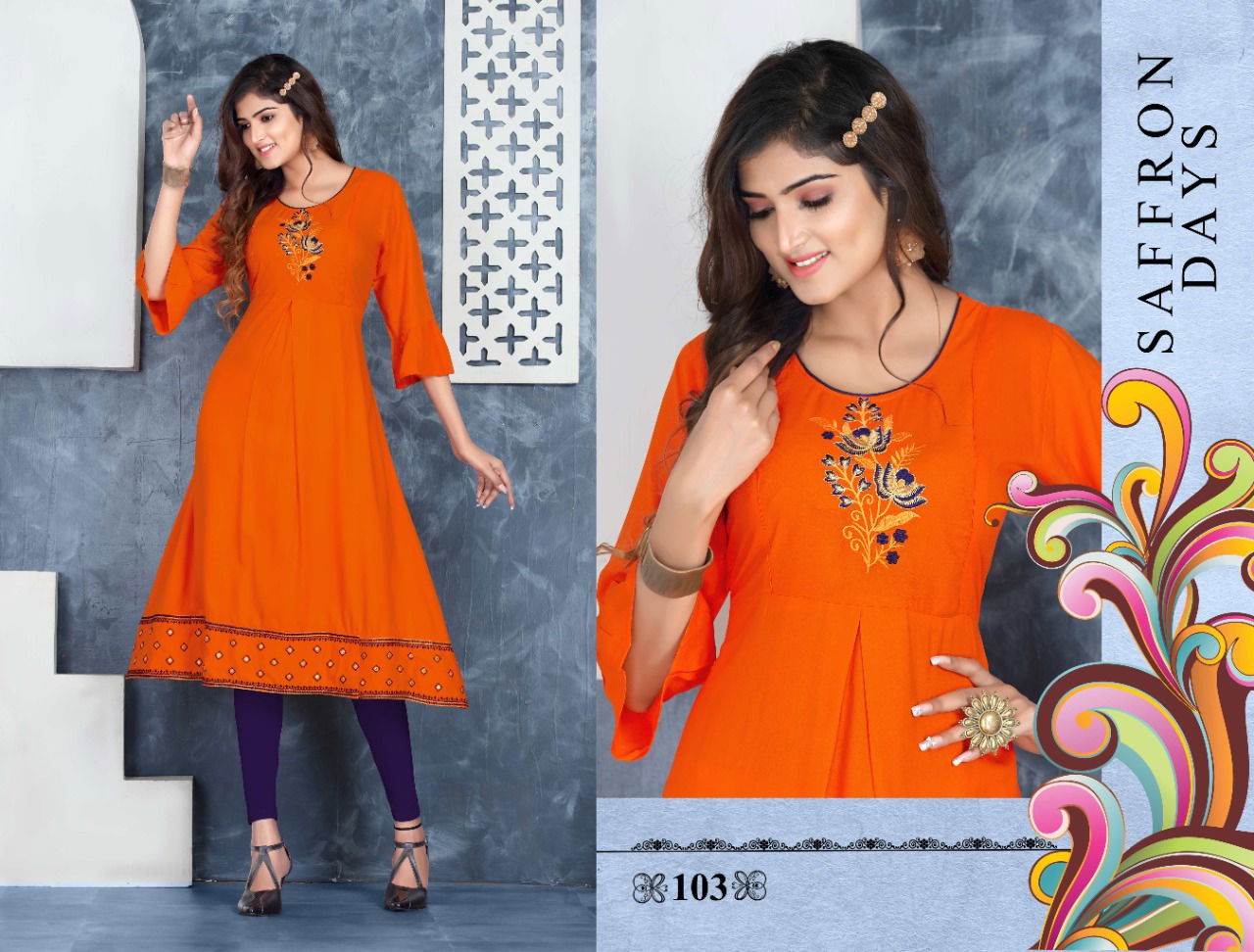 Beauty Queen Ever Green Fancy Ethnic Wear Rayon Designer Kurti Collection
