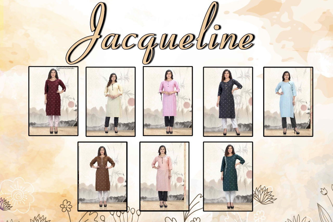 Beauty Queen Jacqueline Casual Daily Wear Cotton Printed Kurti With Bottom Collection