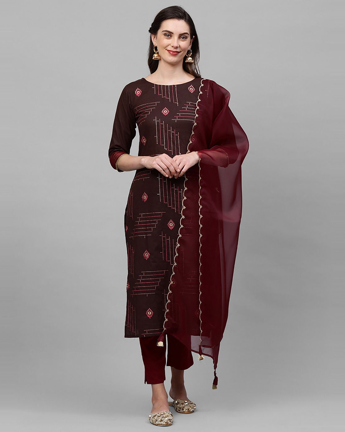 Indo Era Kurta 44 Festive Wear Cotton Printed Designer Ready Made Collection