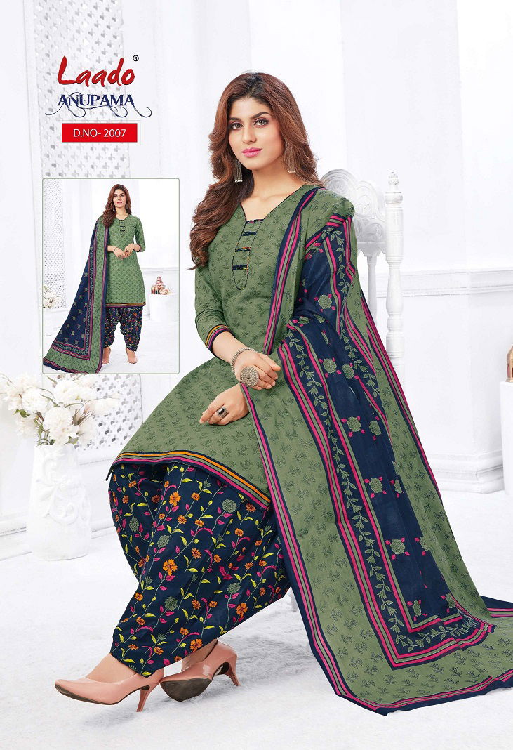 Laado Anupama 2 Casual Daily Wear Cotton Printed Dress Material Collection