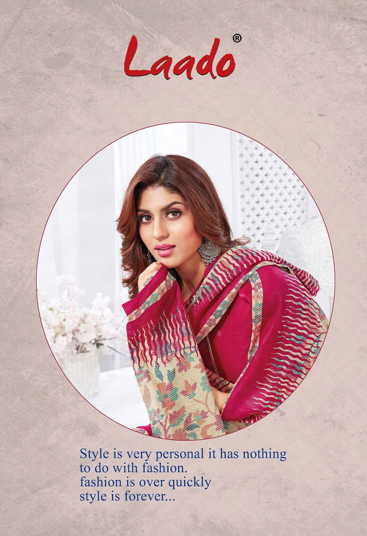 Laado Anupama 2 Casual Daily Wear Cotton Printed Dress Material Collection