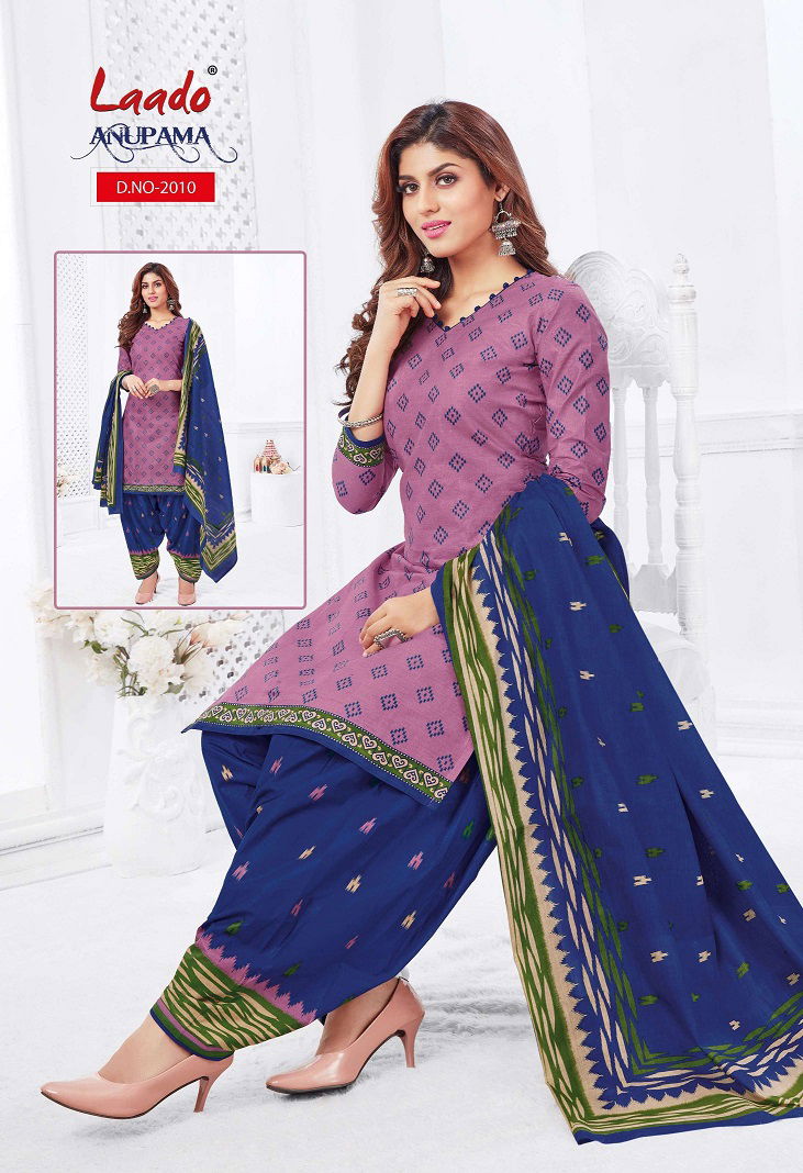 Laado Anupama 2 Casual Daily Wear Cotton Printed Dress Material Collection