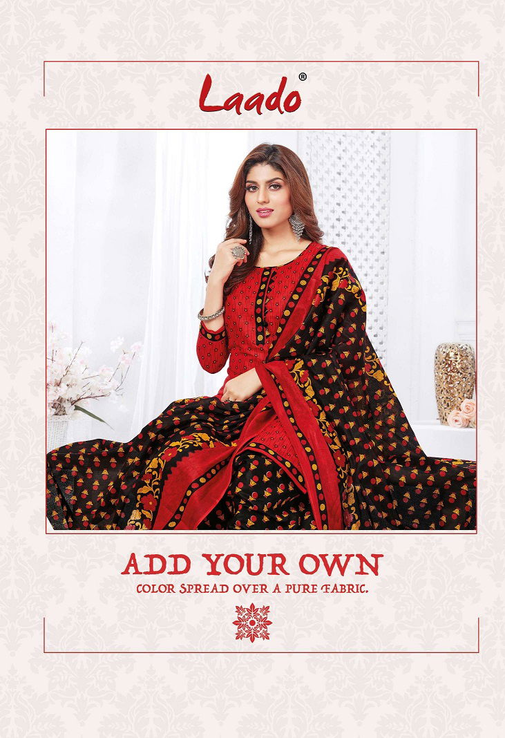 Laado Anupama 2 Casual Daily Wear Cotton Printed Dress Material Collection