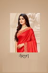 Saroj Kalpana Fancy Party Wear Vichitra Silk Stylish Latest Saree Collection