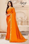 Saroj Kalpana Fancy Party Wear Vichitra Silk Stylish Latest Saree Collection