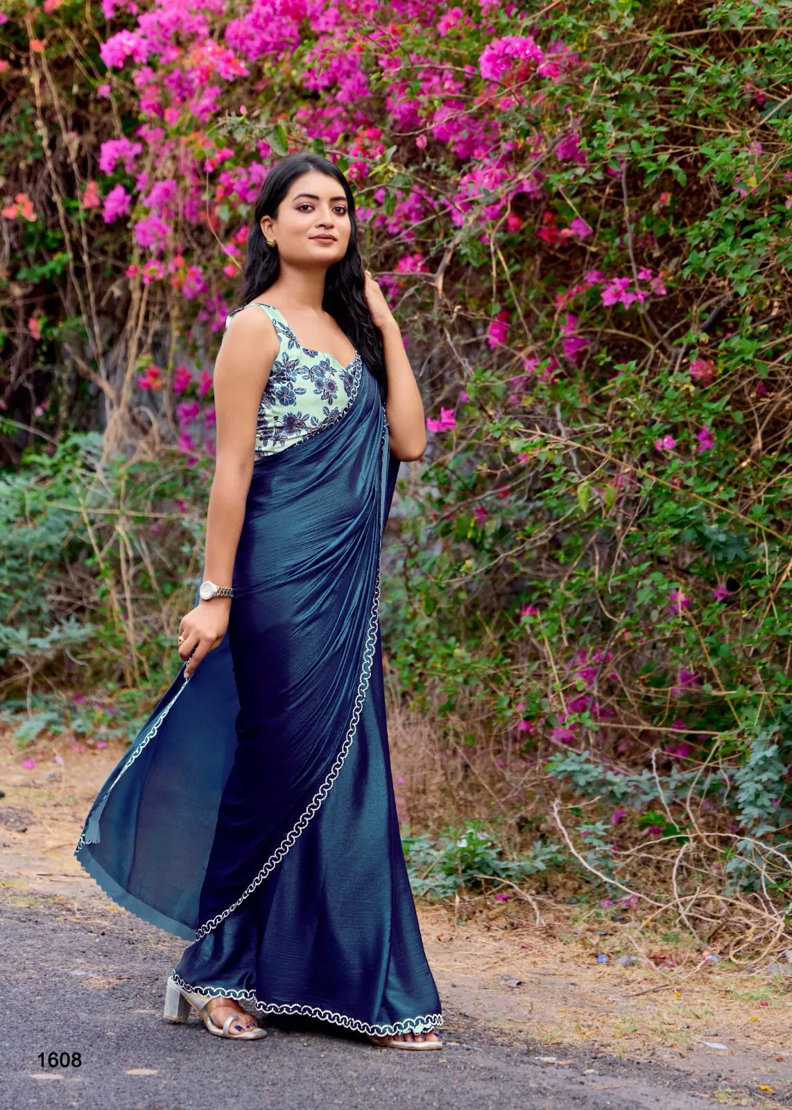 Neel Vol 16 By Kashvi Mono Satin Designer Wear Saree Orders In India