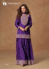 Veera By Aashirwad Mor Bagh Chinon Silk Readymade Suits Wholesalers In Surat