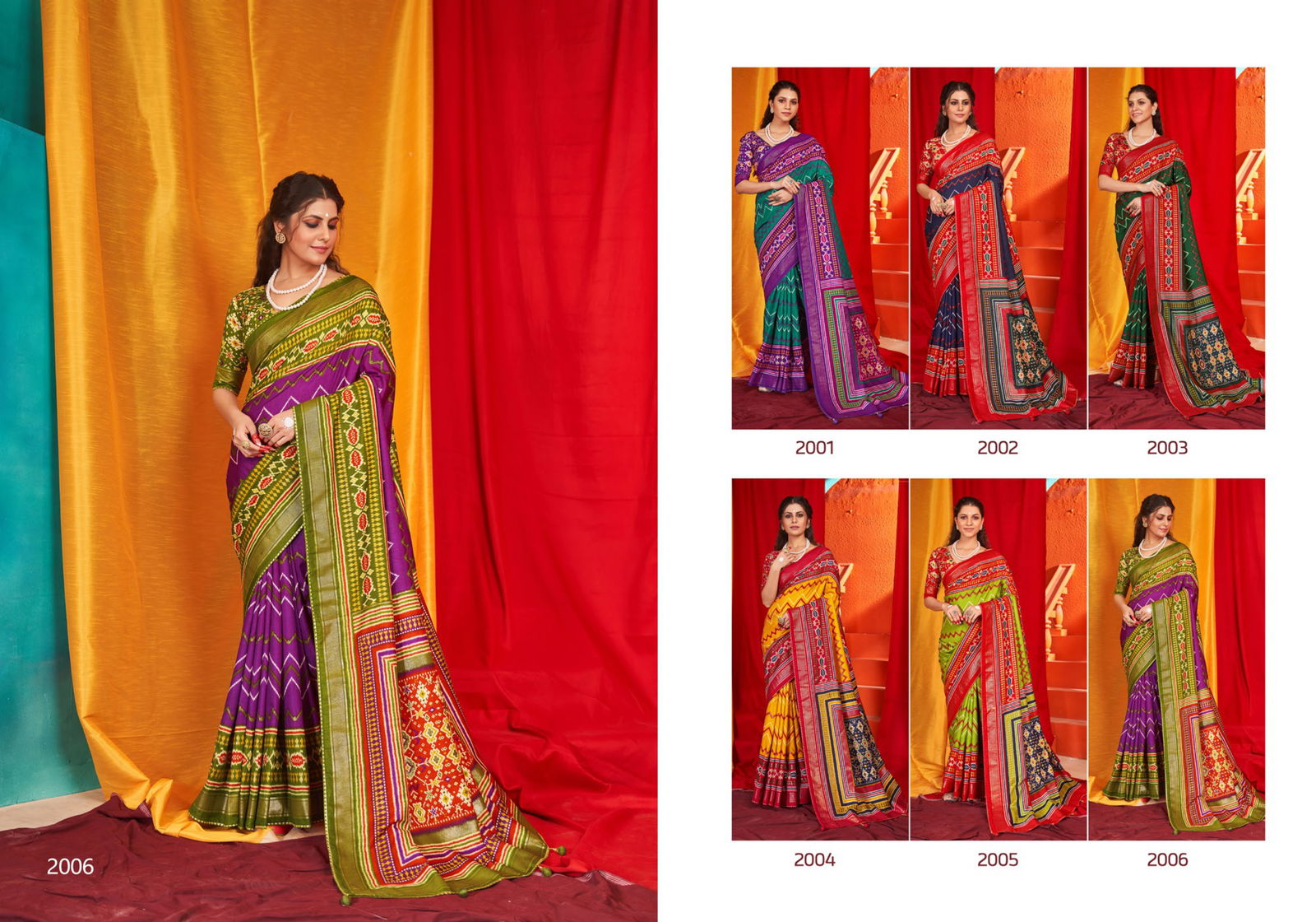 Abhushan Vol 2 By Shubh Shree Velvet Tusser Silk Sarees Exporters In India