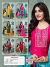 Eklavya By Kaya Vertican Stylish Kurti With Bottom Dupatta Suppliers In India