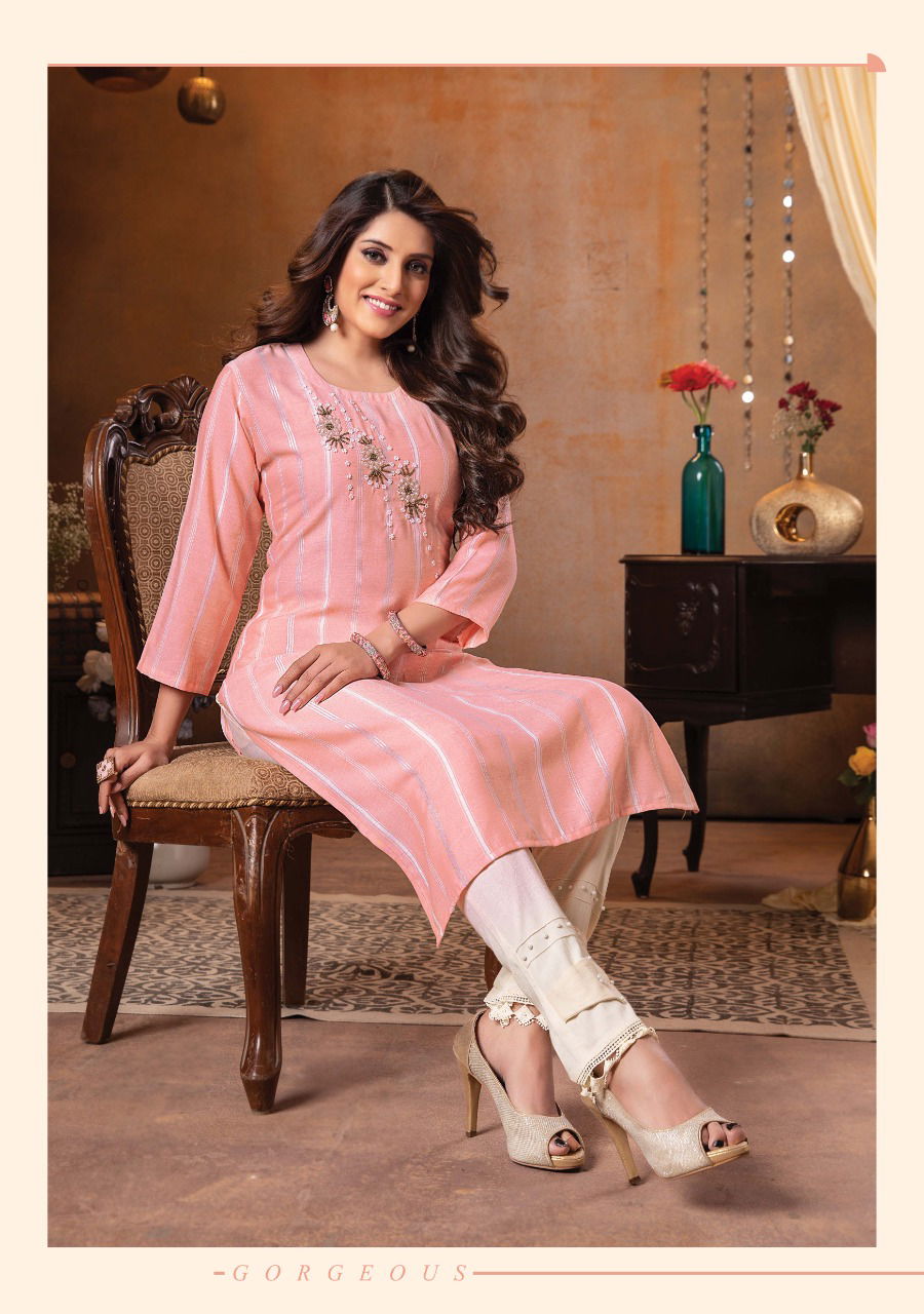 Wanna Sargam 2 Latest Ethnic Wear Viscose Fancy Kurti With Bottom Collection