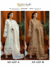 Az 1227 A  And B By Alzohaib Cambric Cotton Pakistani Salwar Suits Suppliers In India