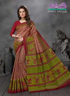 Ab Rang Sagar Latest Designer Cotton Printed Saree Collection 