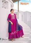 Rang Leela By Banwery Rayon Embroidery Gown With Dupatta Exporterts In India
