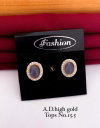 Diamond Kundan And High Gold Earrings Exporters in India