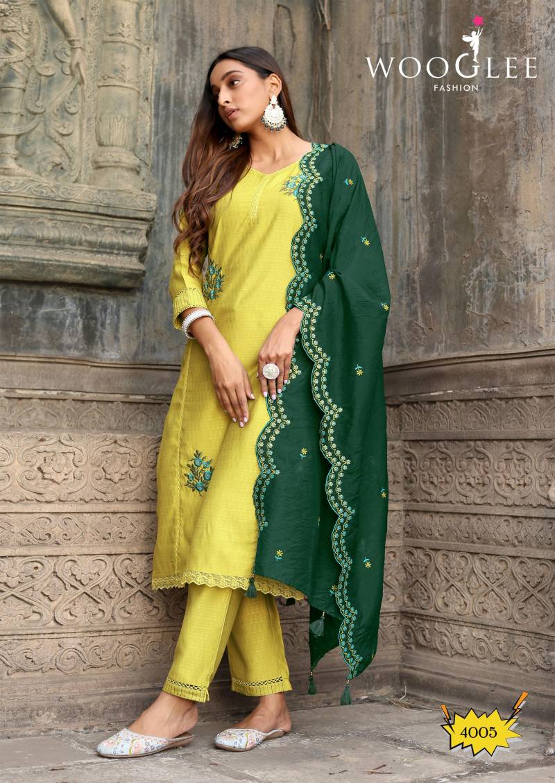 Saugaat Viscose By Wooglee Weaving Kurti Bottom With Dupatta Exporters In India