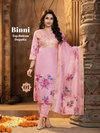 Binni By Kaya Chanderi Printed Surat Kurti With Bottom Wholesale Market
