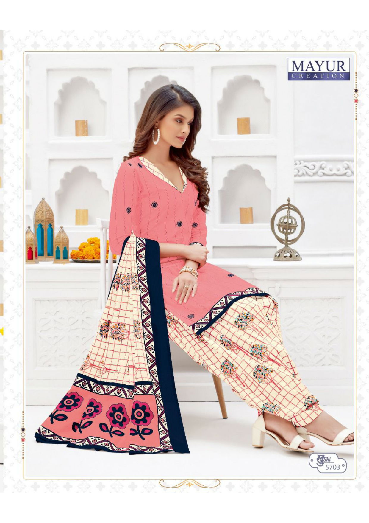 Mayur Creation Khushi 57 Cotton Printed Casual wear Dress Material Collection
