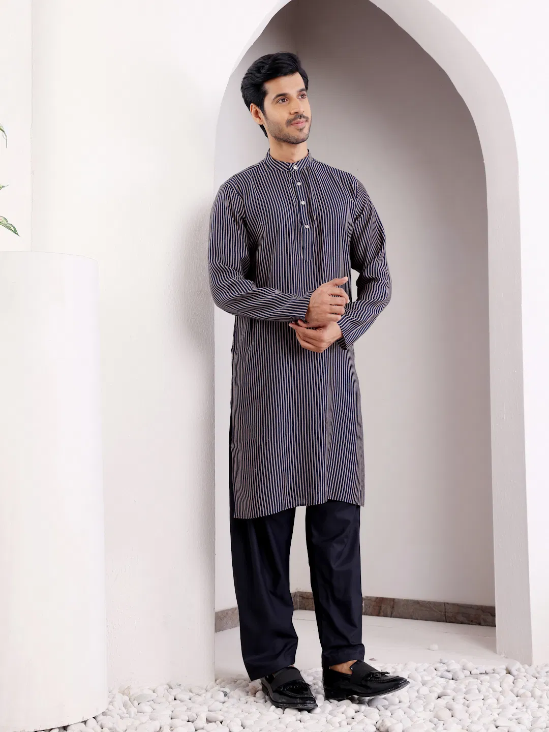 Rw Modal Silk With Printed Kurta Pyjama Wholesale In India