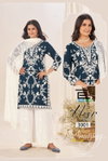 Heer Vol 3 By Blue Hills Rayon Embroidery Kurti With Bottom Dupatta Wholesale Online